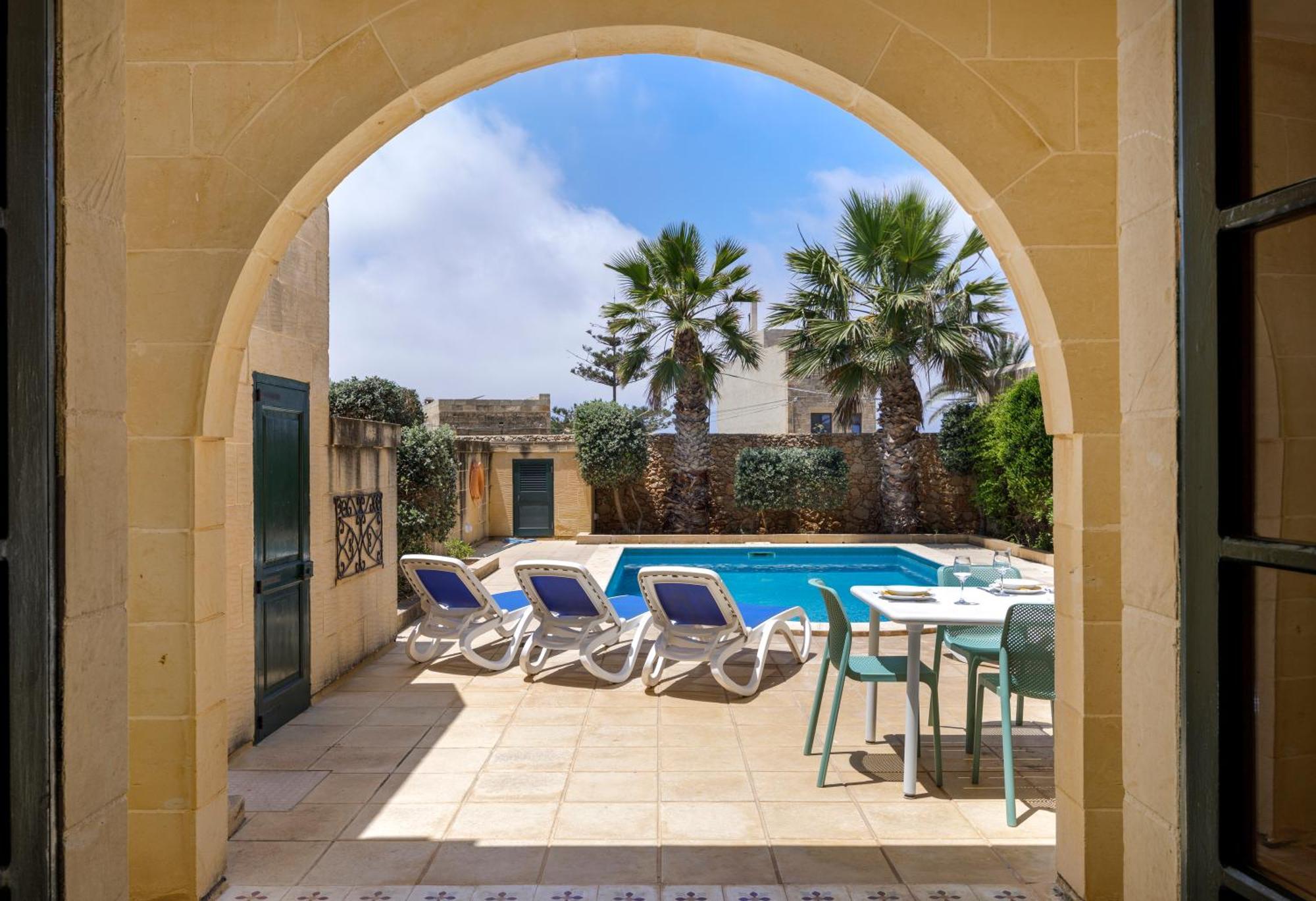 Dar Ta' Censina Villa With Private Pool Għasri Exteriör bild