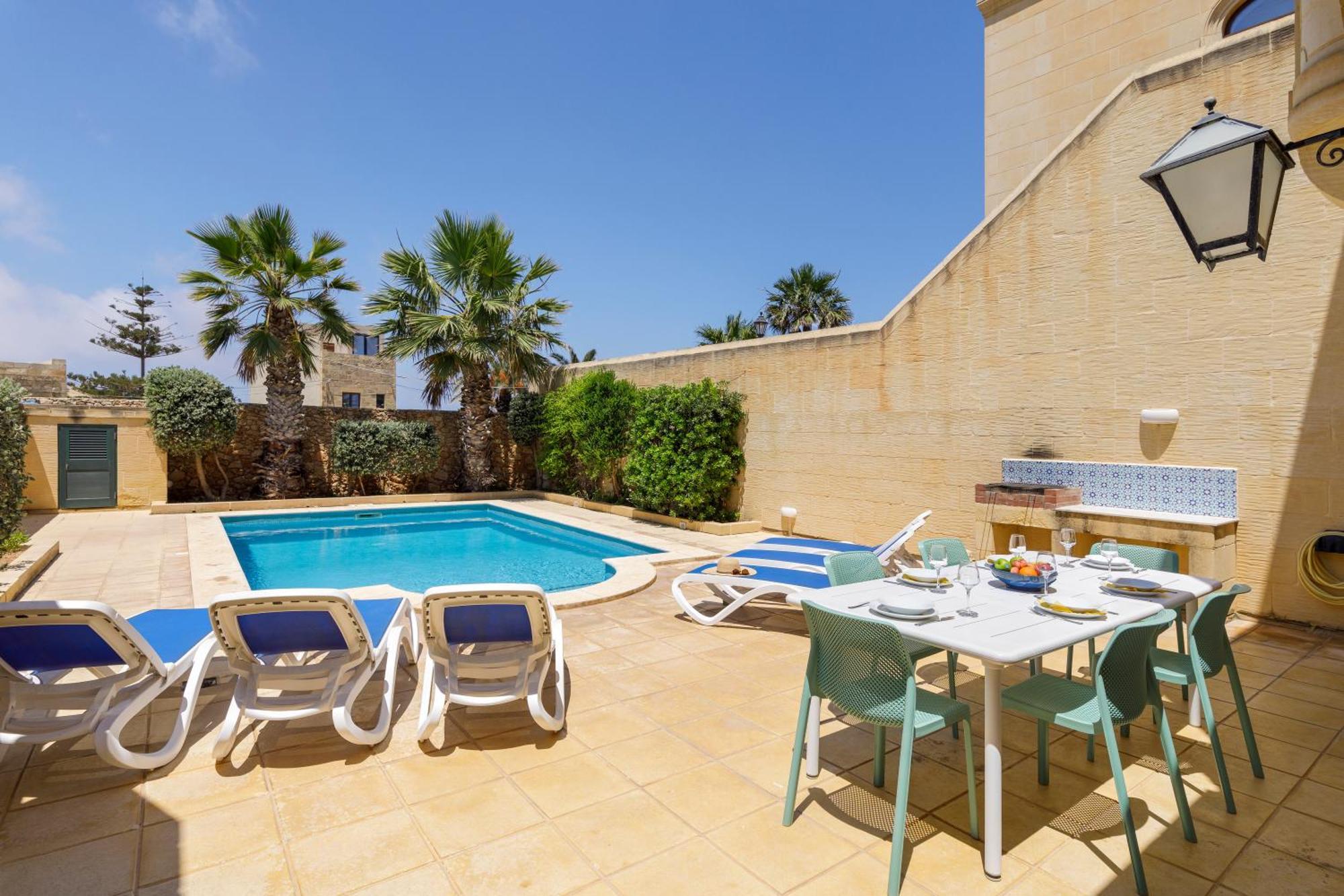 Dar Ta' Censina Villa With Private Pool Għasri Exteriör bild