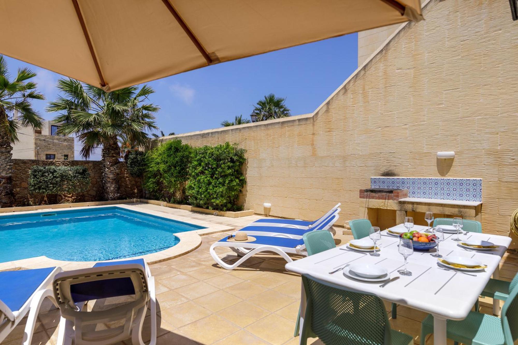Dar Ta' Censina Villa With Private Pool Għasri Exteriör bild