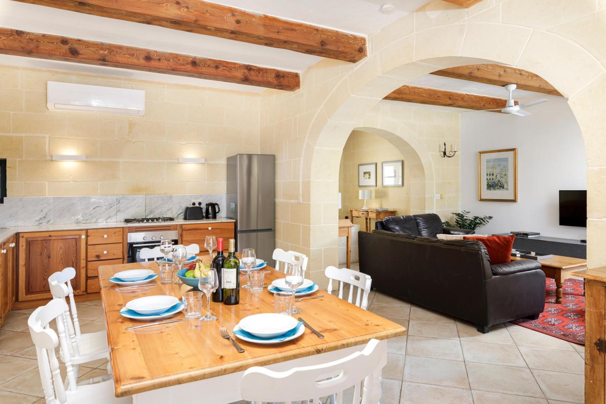 Dar Ta' Censina Villa With Private Pool Għasri Exteriör bild
