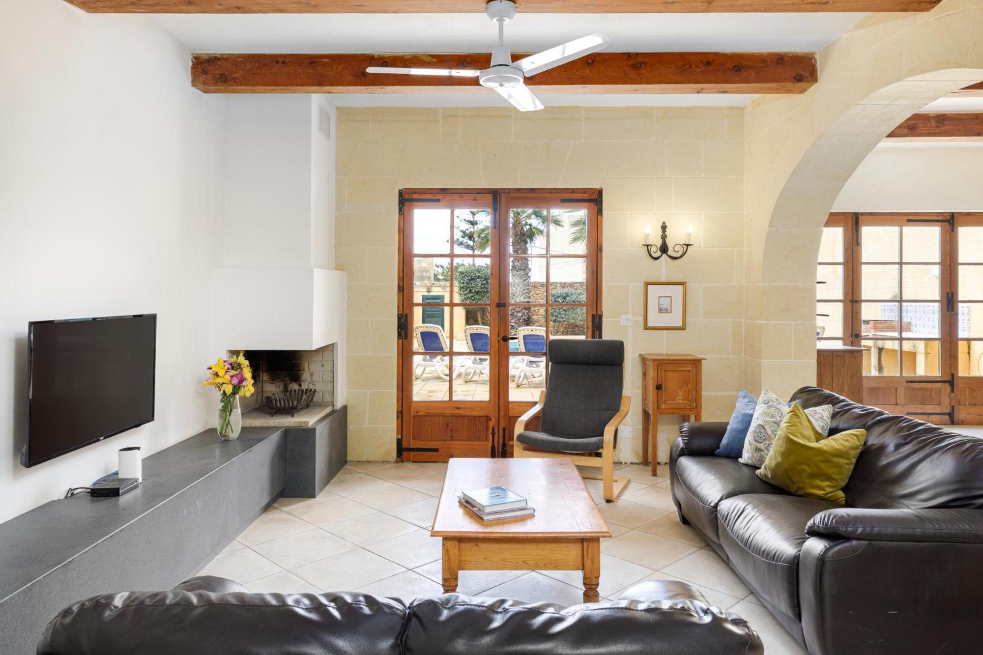 Dar Ta' Censina Villa With Private Pool Għasri Exteriör bild