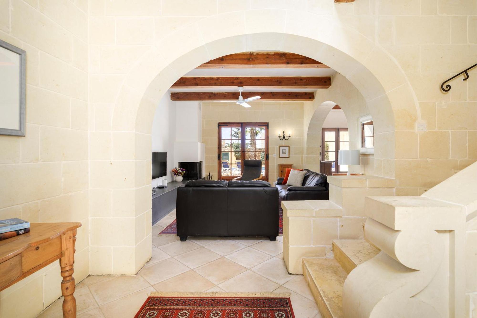Dar Ta' Censina Villa With Private Pool Għasri Exteriör bild