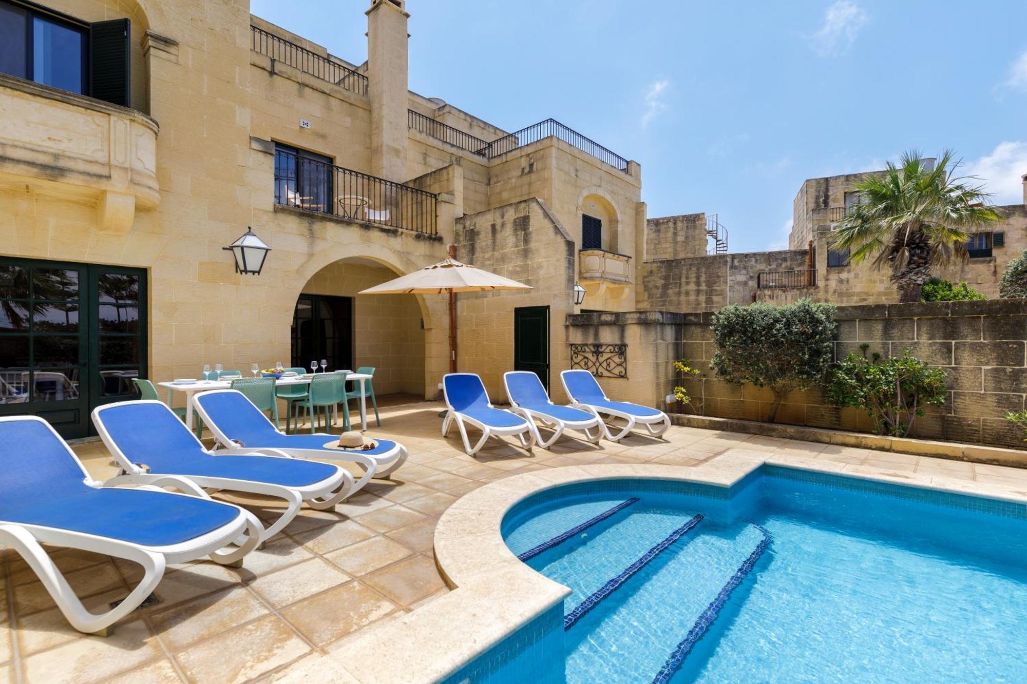 Dar Ta' Censina Villa With Private Pool Għasri Exteriör bild