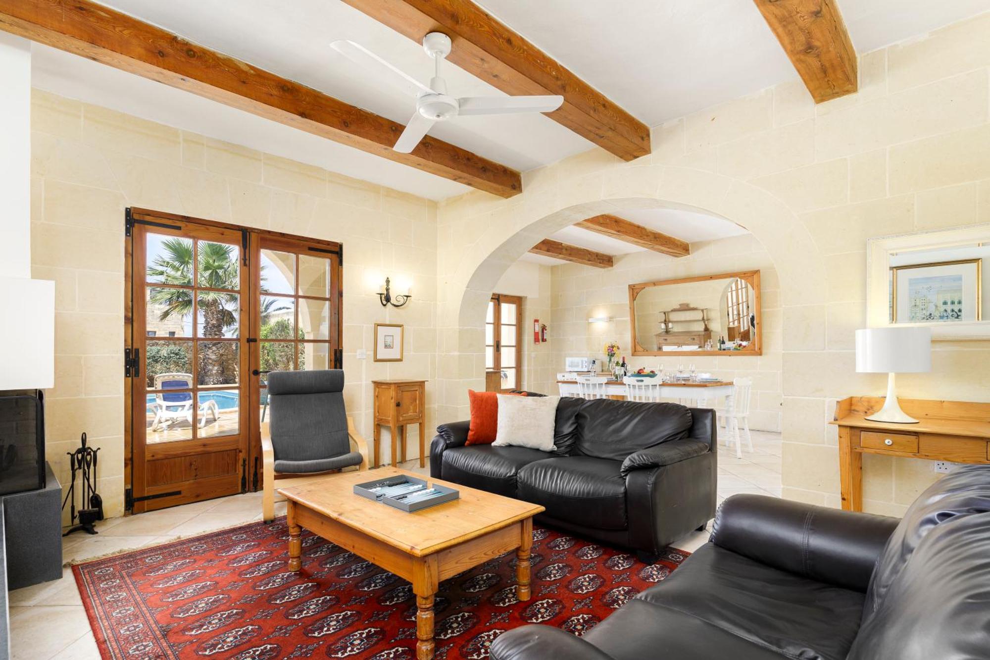 Dar Ta' Censina Villa With Private Pool Għasri Exteriör bild